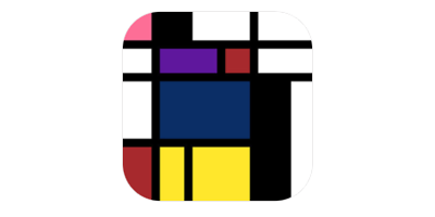 De Stijl Art Generator Icon